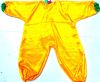Kids Costumes to Hire - Yellow Onesie with green cuffs - CHILD